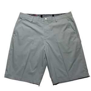 Puma Performance Fit Essential Pounce Golf Shorts Gray Sz 38 NWT